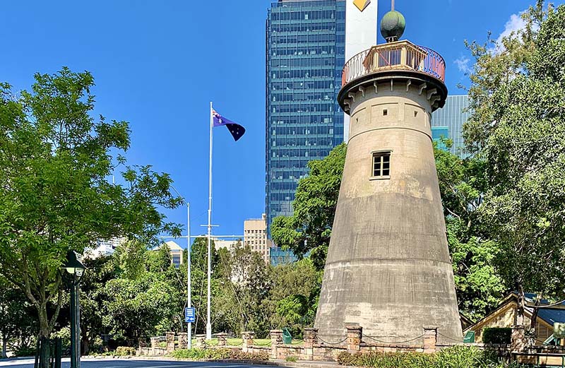 The Old Mill, Brisbane, Queensland. Convict built. Originally also had a treadmill.