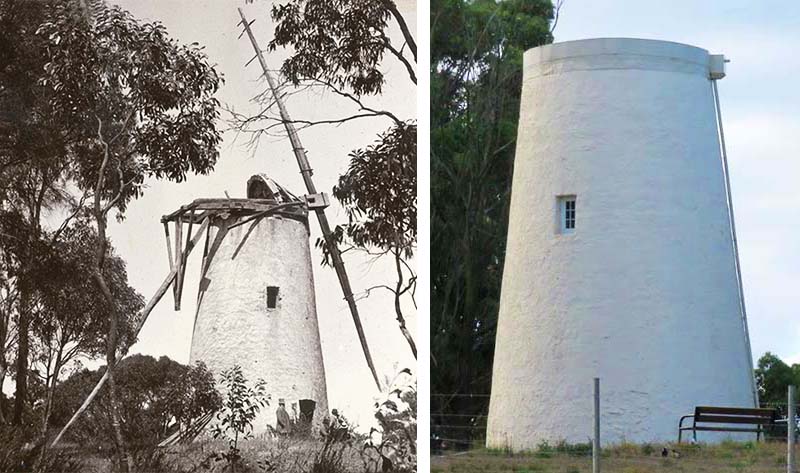 Nixons Wind Mill at Hahndorf, South Australia.