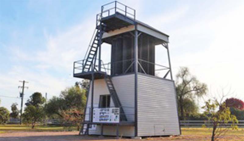 The Dexter Horizontal Windmill at Urana, New South Wales. Originally from Coonong Station.